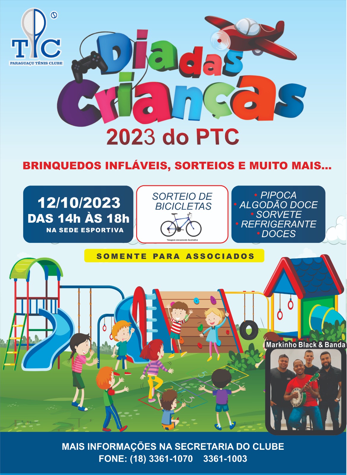 Dia das crianças do PTC